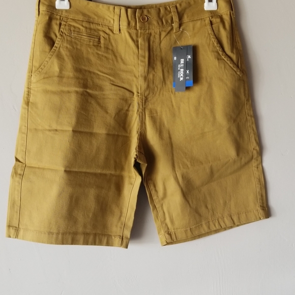 Men’s flat front shorts | blu rock NY - Picture 3 of 6